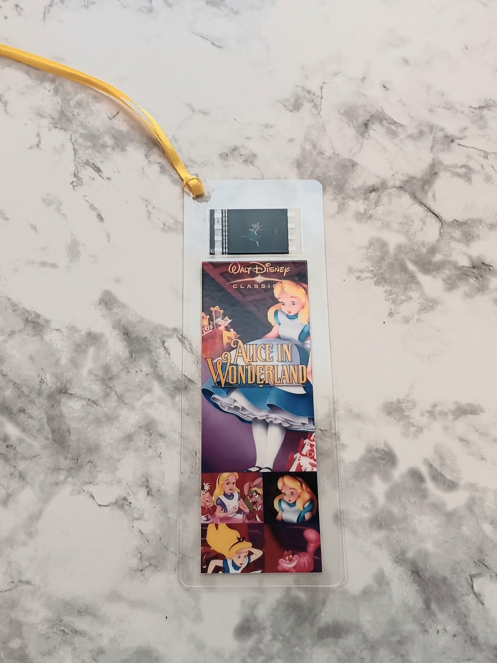 Disney Alice in Wonderland Genuine 35mm Film Cell Collectible with COA